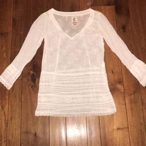 Johnny Was white tunic